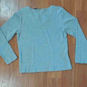 Light Blue Long Sleeve Top